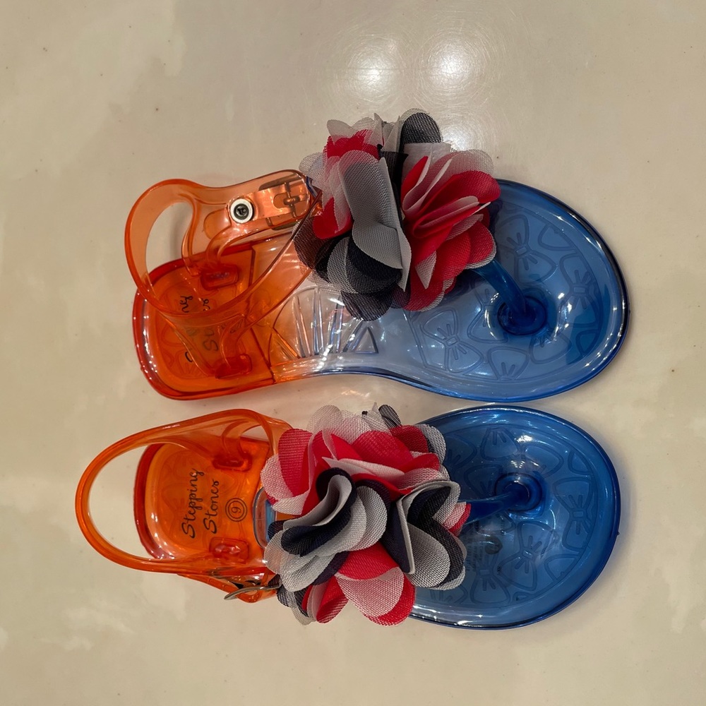 Girls jelly summer sandals
